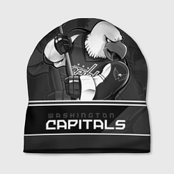 Шапка Washington Capitals: Mono