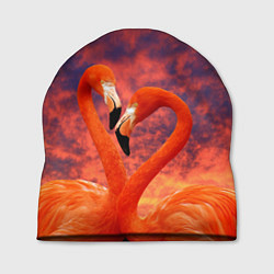 Шапка Flamingo Love, цвет: 3D-принт