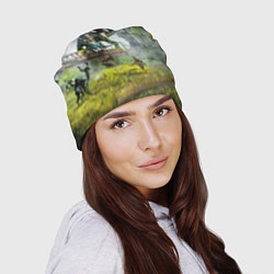 Шапка HORIZON ZERO DAWN 2020, цвет: 3D-принт — фото 2