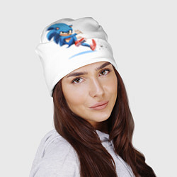 Шапка SONIC, цвет: 3D-принт — фото 2