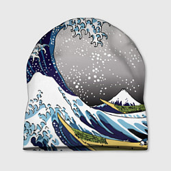 Шапка The great wave off kanagawa, цвет: 3D-принт
