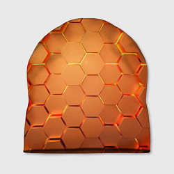 Шапка Золотые 3D плиты, цвет: 3D-принт
