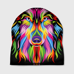 Шапка Neon wolf