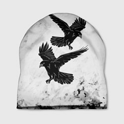 Шапка Gothic crows, цвет: 3D-принт