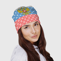 Шапка Россия, цвет: 3D-принт — фото 2