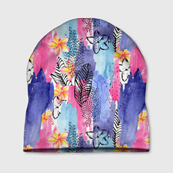 Шапка Осенний паттерн, цвет: 3D-принт