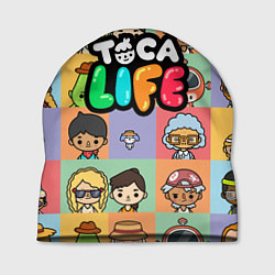 Шапка Toca Life: Faces, цвет: 3D-принт