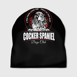Шапка Кокер-Спаниель Cocker Spaniel, цвет: 3D-принт