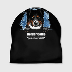 Шапка Бордер-Колли Border-Collie, цвет: 3D-принт