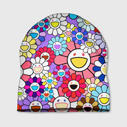 Шапка Цветы Takashi Murakami, цвет: 3D-принт