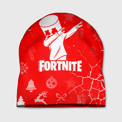 Шапка Fortnite - Marshmello новогодний