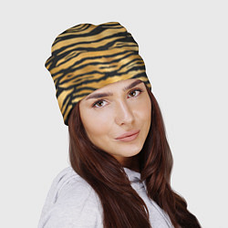 Шапка Текстура шкуры тигра, цвет: 3D-принт — фото 2