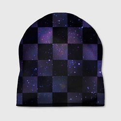Шапка Space Neon Chessboard, цвет: 3D-принт