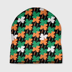 Шапка Клевер в цветах Ирландского флага паттерн, цвет: 3D-принт