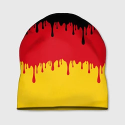 Шапка Флаг Германии потёки, цвет: 3D-принт