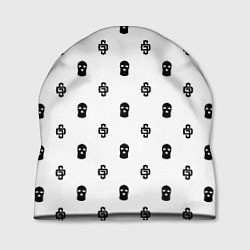 Шапка Узор Mono White Dope Camo Dope Street Market