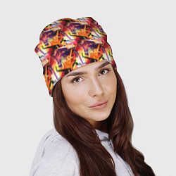 Шапка Джазовая Музыка, цвет: 3D-принт — фото 2