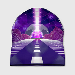 Шапка Vaporwave Neon Space, цвет: 3D-принт