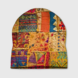 Шапка Пэчворк Лоскутное одеяло Patchwork Quilt, цвет: 3D-принт
