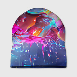 Шапка Neon splashes