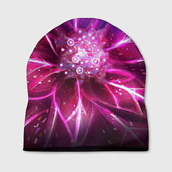 Шапка Неоновый Цветок Neon Flower, цвет: 3D-принт