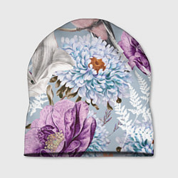Шапка Цветы Чудесный Весенний Узор, цвет: 3D-принт