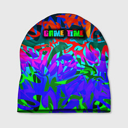 Шапка Game time Абстрактный пятнистый узор, цвет: 3D-принт