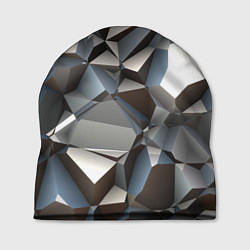Шапка Полигональная скальная текстура - объём
