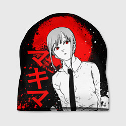 Шапка Человек-бензопила - манга - Макима, цвет: 3D-принт