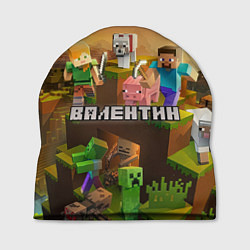 Шапка Валентин Minecraft