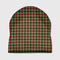 Шапка Красно-зеленая клетка