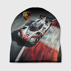 Шапка Porsche - racing team - motorsport, цвет: 3D-принт