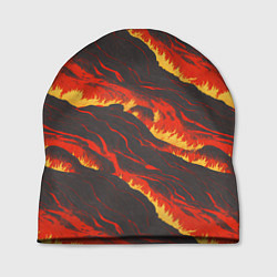 Шапка Потоки лавы в японском стиле, цвет: 3D-принт
