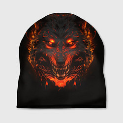 Шапка Морда огненного волка, цвет: 3D-принт