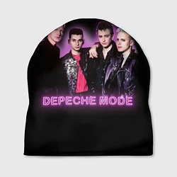 Шапка 80s Depeche Mode neon, цвет: 3D-принт
