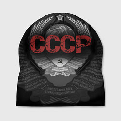 Шапка Герб Советского союза с надписью СССР, цвет: 3D-принт