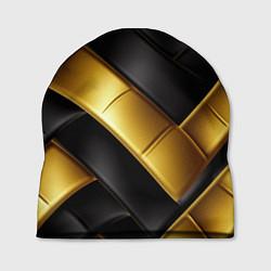 Шапка Gold black luxury