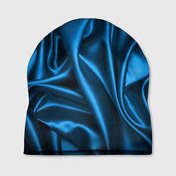 Шапка Синий шёлк, цвет: 3D-принт