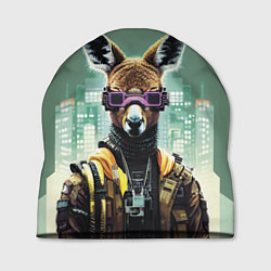 Шапка Cool kangaroo - cyberpunk