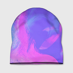 Шапка Сиреневая абстракция, цвет: 3D-принт