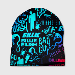 Шапка Billie Eilish neon pattern