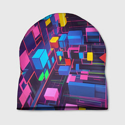Шапка Пространство с кубами, цвет: 3D-принт