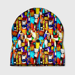 Шапка Кисти и краски художника, цвет: 3D-принт