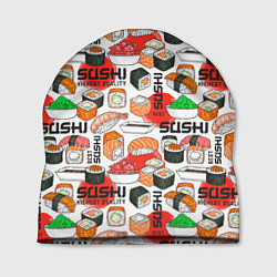 Шапка Best sushi, цвет: 3D-принт