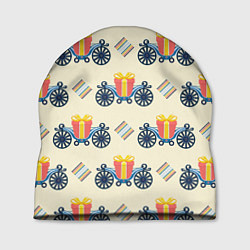 Шапка Подарок на карете и ромб