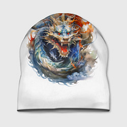 Шапка Портрет китайского дракона символа Нового года, цвет: 3D-принт