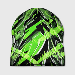 Шапка Камень и зелёные полосы, цвет: 3D-принт