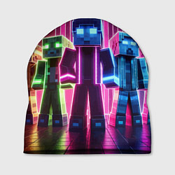 Шапка Minecraft characters - neon glow, цвет: 3D-принт