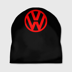 Шапка Volkswagen red logo, цвет: 3D-принт