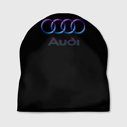 Шапка Audi neon logo, цвет: 3D-принт